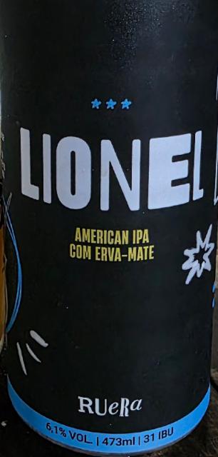 Lionel 6.1%, Cervejaria Ruera, Brazil