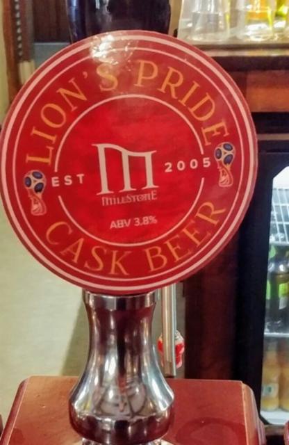 Lion's Pride 3.8%, Milestone Brewery, England