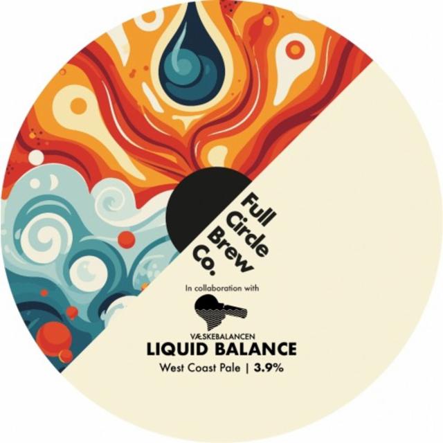 Liquid Balance 3.9%, Full Circle Brew Co., England