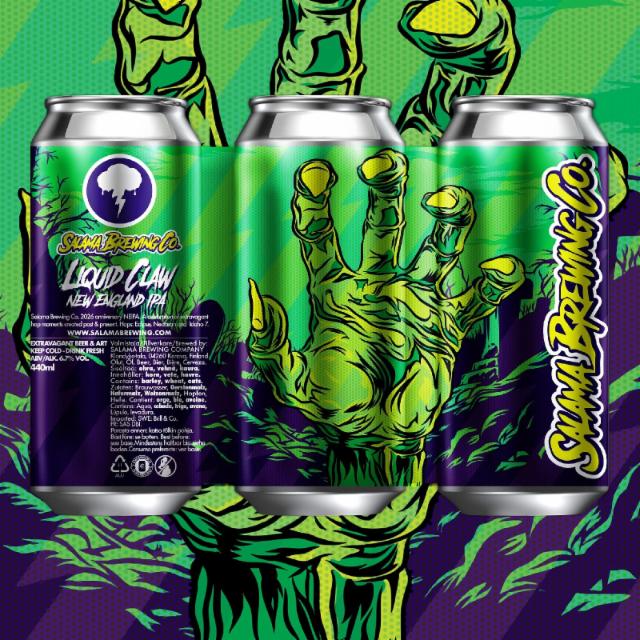 Liquid Claw 6.7%, Salama Brewing Company, Finland