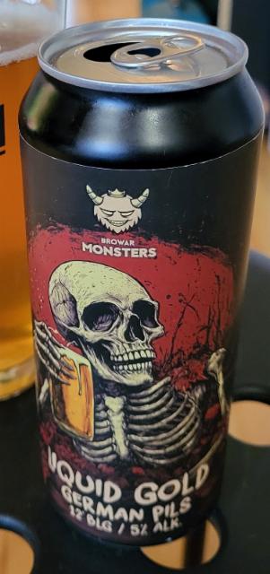 Liquid gold 5.0%, Browar Monsters, Poland