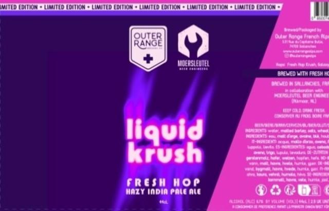 Liquid Krush, Outer Range Brewing Co. (France)