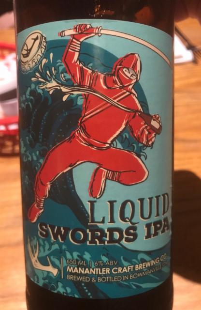 Liquid Swords 6.0%, Manantler Brewing, Canada