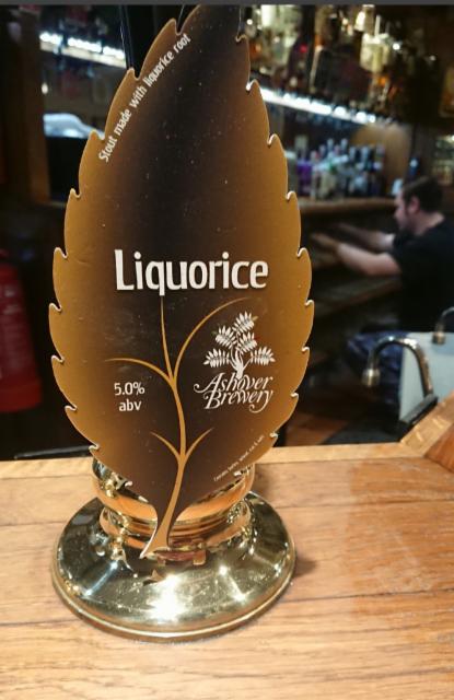 Liquorice 5.0%, Ashover Brewery, England