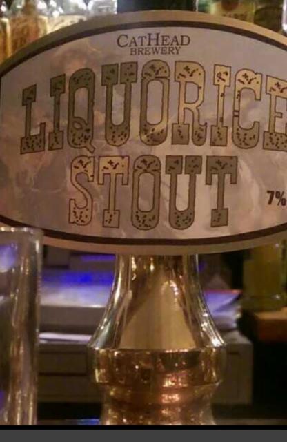 Liquorice Stout 7.0%, Cat Head Brewery, England
