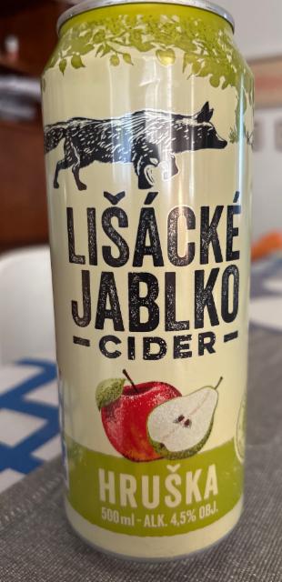 Lisacke Jablko - Hruska 4.5%, Heineken Slovensko, Slovakia