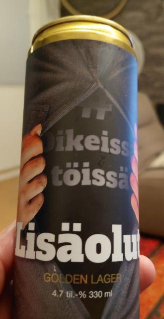 Lisäolut 4.7%, Panimo Hoppa, Finland