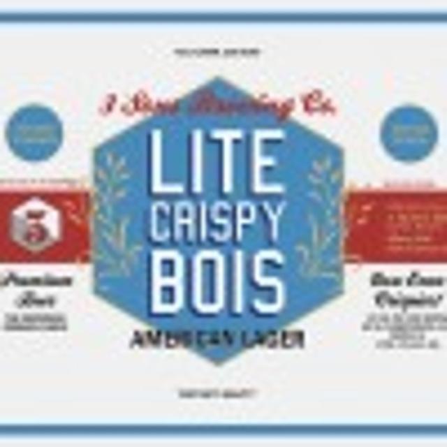 Lite Crispy Bois 4.2%, 3 Sons Brewing Company, United States