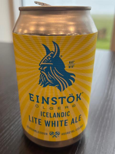 Lite White Ale 4.4%, Einstök Ölgerð, Iceland