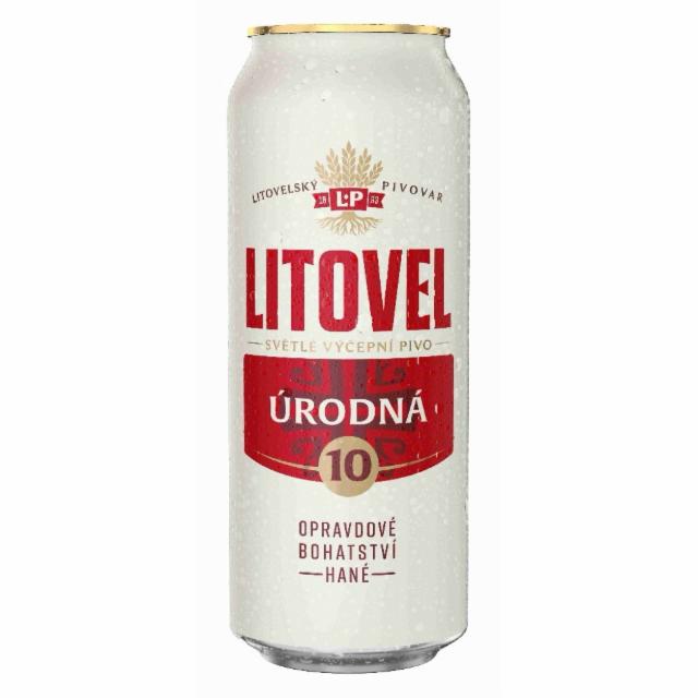Litovel Úrodná 10° 4.2%, Pivovar Litovel, Czech Republic