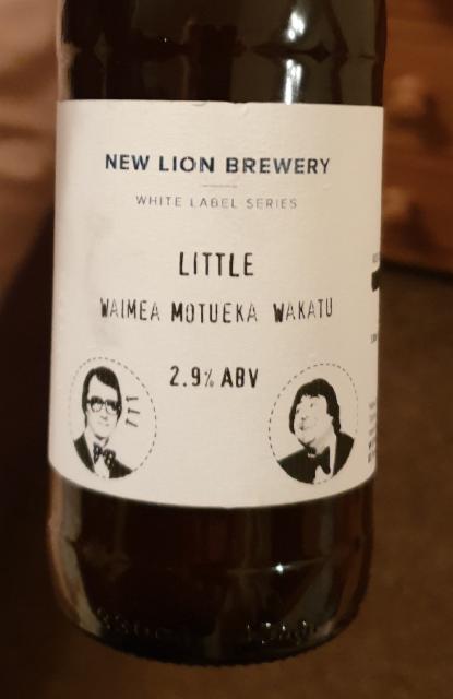 Little - White Label Series 2.9%, New Lion Brewery, England