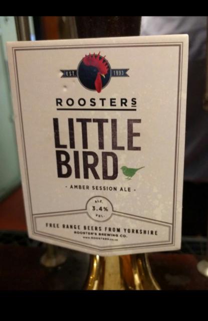 Little Bird 3.4%, Rooster's Brewing Co., England