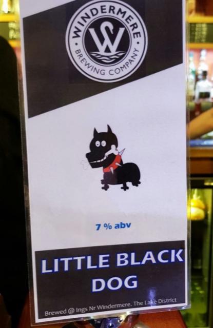 Little Black Dog 7.0%, Windermere Brewing Company, England