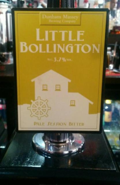 Little Bollington 3.7%, Dunham Massey Brewing Company, England