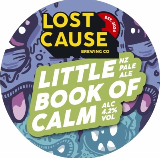 Little Book of Calm 4.2%, Lost Cause Brewing Company, England