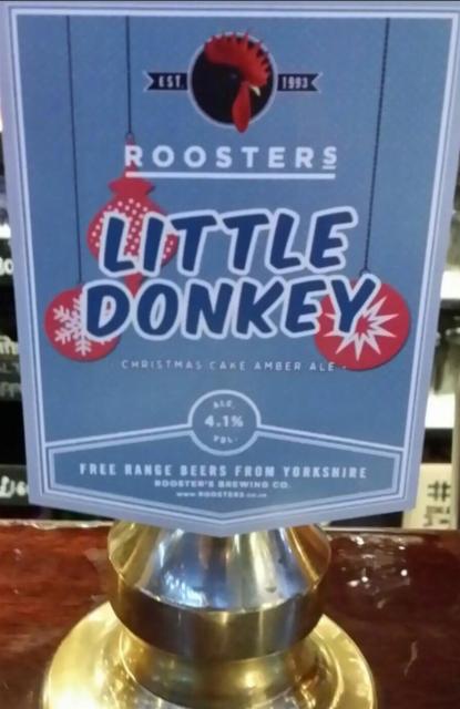 Little Donkey 4.1%, Rooster's Brewing Co., England