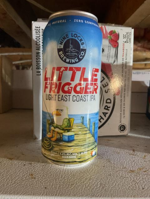 Little Frigger Light East Coast IPA, Nine Locks Brewing Co