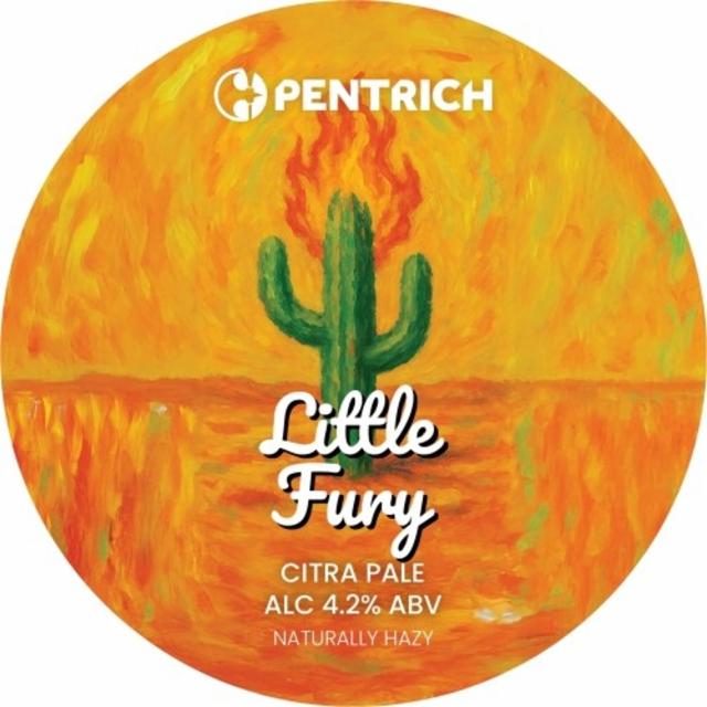 Little Fury 4.1%, Pentrich Brewing, England