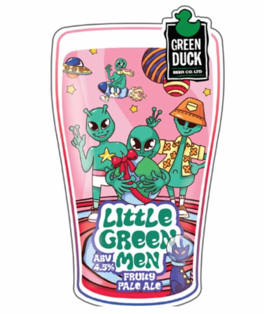 Little Green Men 4.5%, Green Duck Beer Co., England