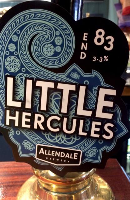 Little Hercules 3.3%, Allendale Brewery, England