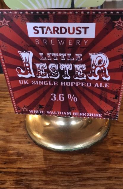 Little Jester 3.6%, Stardust Brewery Ltd., England