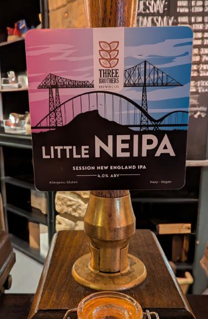 Little NEIPA 4.0%, Three Brothers Brewing Co, England