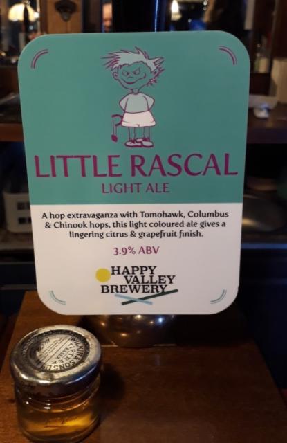 Little Rascal 3.9%, Happy Valley Brewery, England