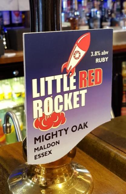Little Red Rocket 3.8%, The Mighty Oak Brewing Company, England