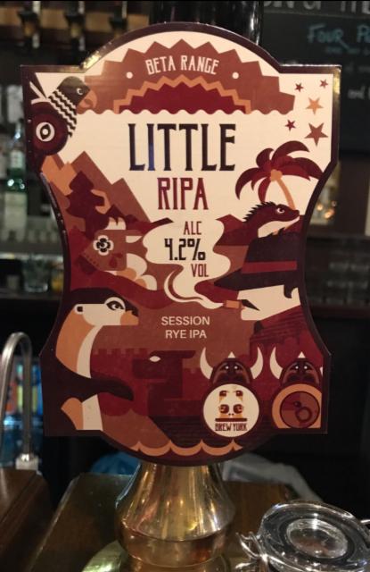 Little RIPA 4.2%, Brew York, England