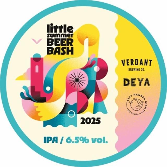 Little Summer Beer Bash 2025 (LSBB) 6.5%, Verdant Brewing Co., England