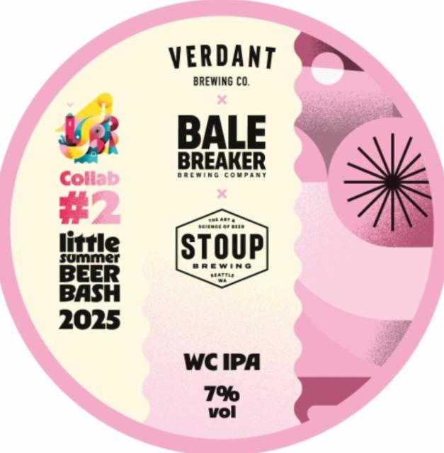 Little Summer Beer Bash (LSSB) 2025 Collab #2 7.0%, Verdant Brewing Co., England