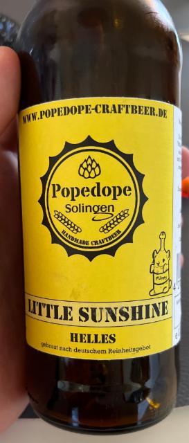 Little Sumshine, Popedope