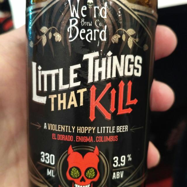 Little Things That Kill 3.9%, Weird Beard Brew Co., England
