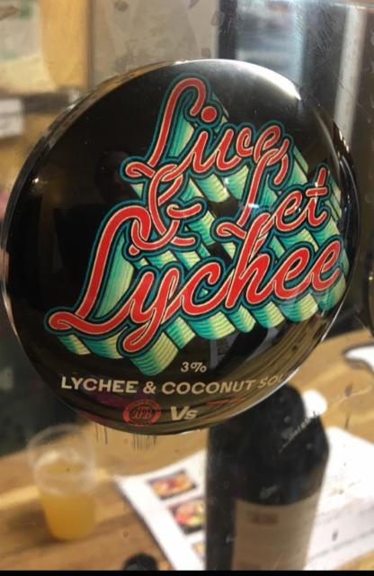 Live & Let Lychee 3.0%, London Fields Brewery, England