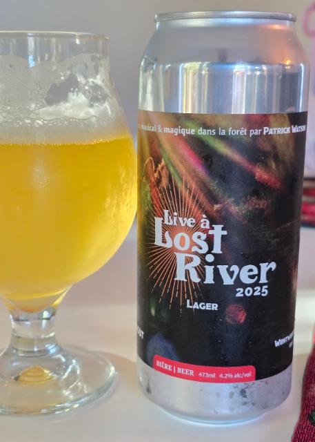 Live à Lost River 4.2%, Brasserie Sir John Brewing Co., Canada