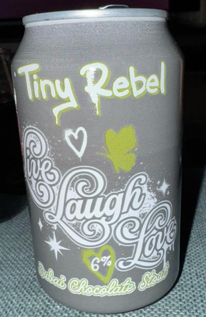 Live Laugh Love 6.0%, Tiny Rebel Brewing, Wales