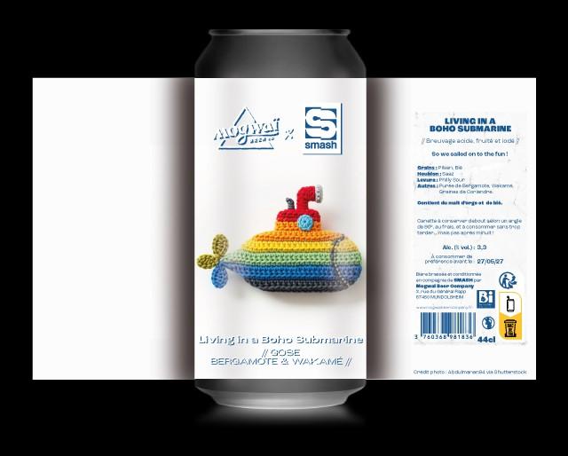 Living In A Boho Submarine 3.3%, Mogwaï Beer Company, France