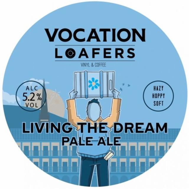Living The Dream 5.2%, Vocation Brewery, England