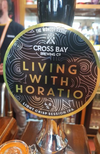 Living with Horatio 4.6%, Cross Bay Brewing Co, England