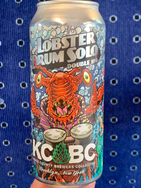 Lobster Drum Solo 8.0%, Kings County Brewers Collective KCBC, United States