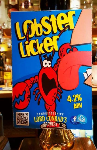 Lobster Licker 4.2%, Lord Conrad's Brewery, England