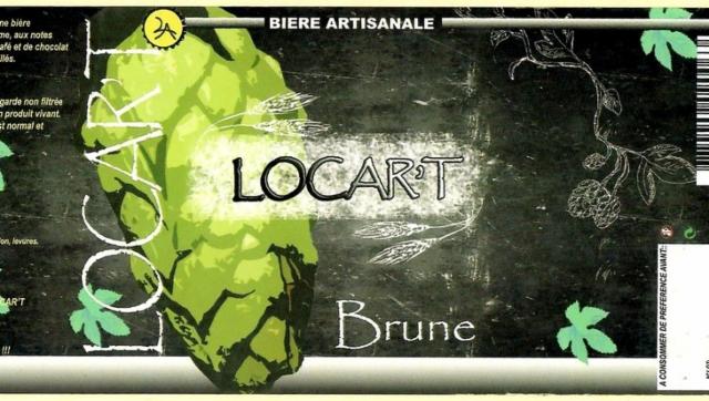 Locar't Brune 5.0%, Brasserie Artisanale Locar't [Closed], France