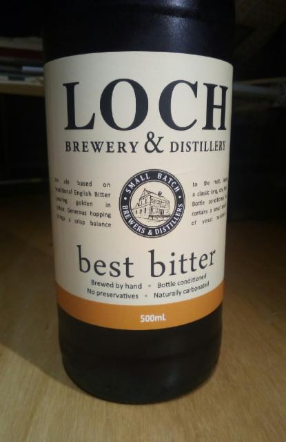 Best Bitter 4.7%, LOCH Brewery & Distillery, Germany
