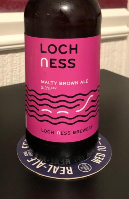 Loch Ness Malty Brown Ale 5.1%, Loch Ness Brewery, Scotland