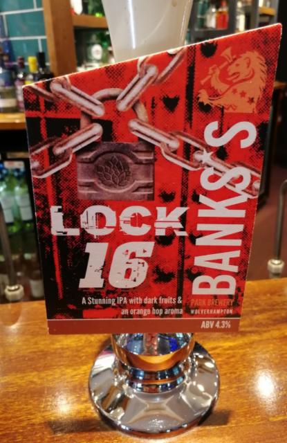 Lock 16 4.3%, Marston's Brewery, England