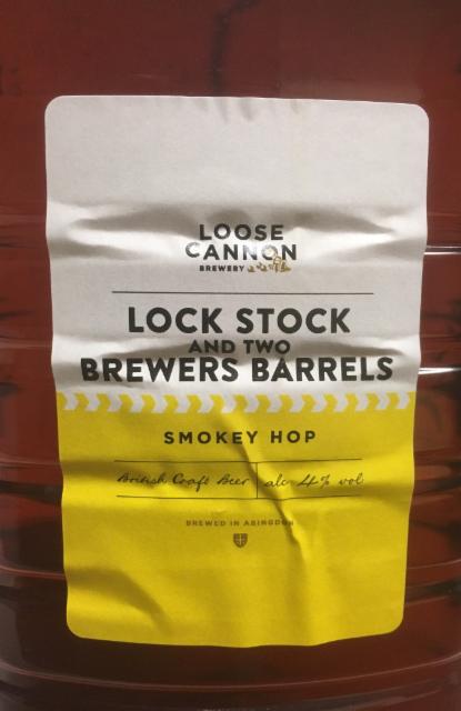 Lock Stock and Two Brewers Barrels 4.0%, Loose Cannon Brewery, England