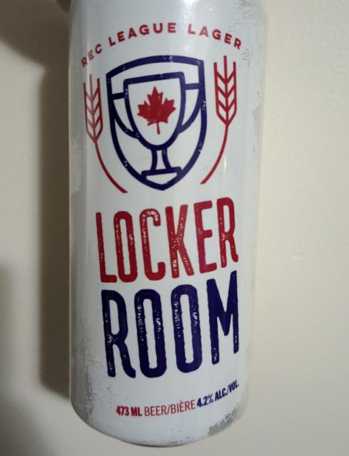 Locker Room 4.2%, Railway City Brewing Company, Canada