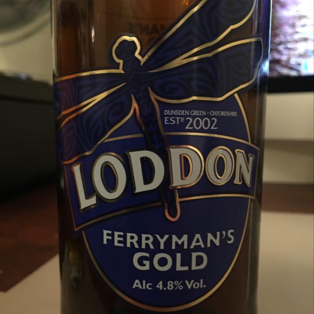 Loddon Ferryman's Gold 4.8%, Loddon Brewery, England