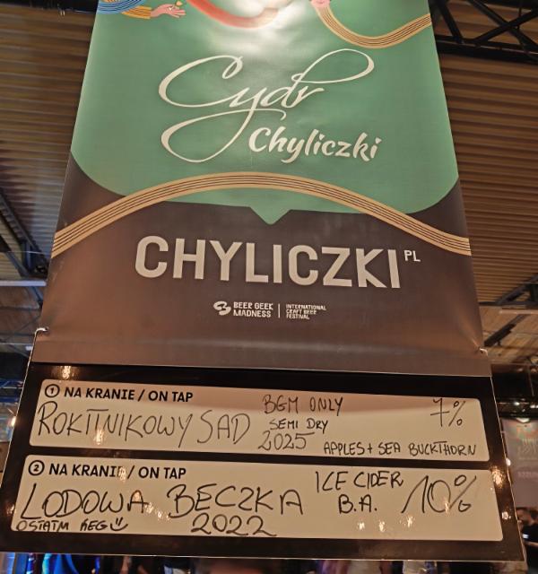 lodowa bezka 2022 ba 10.0%, Cydr Chyliczki, Poland