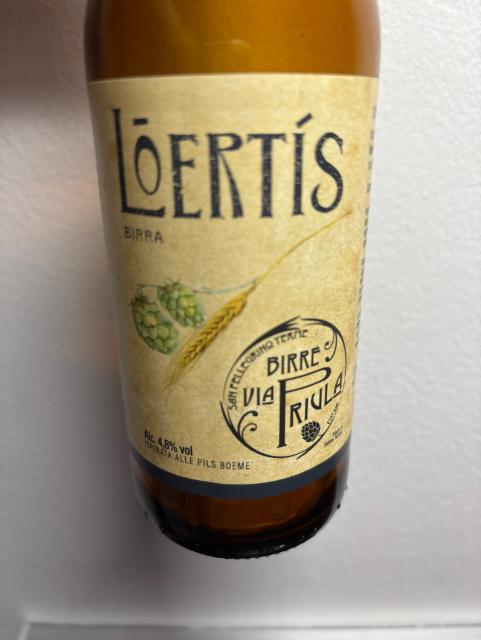 Loertis 4.8%, Birrificio Via Priula, Italy